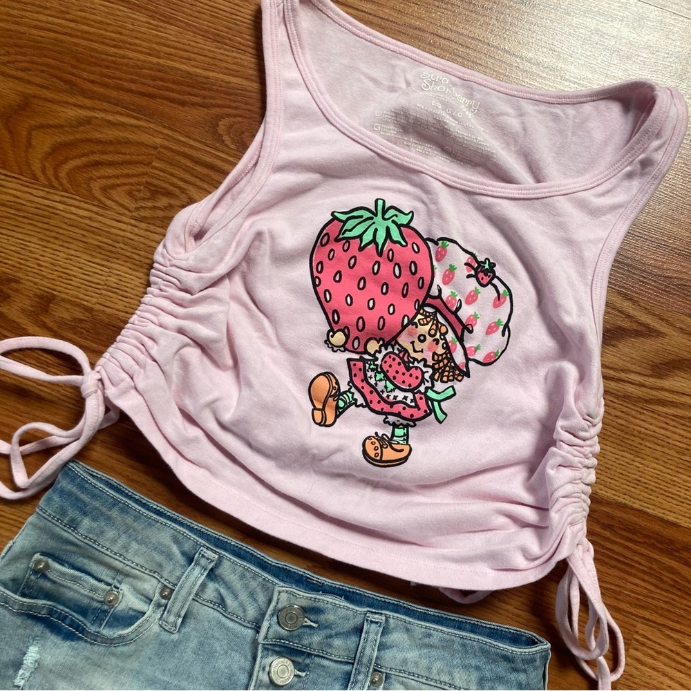 Strawberry Shortcake Pink Tank Top